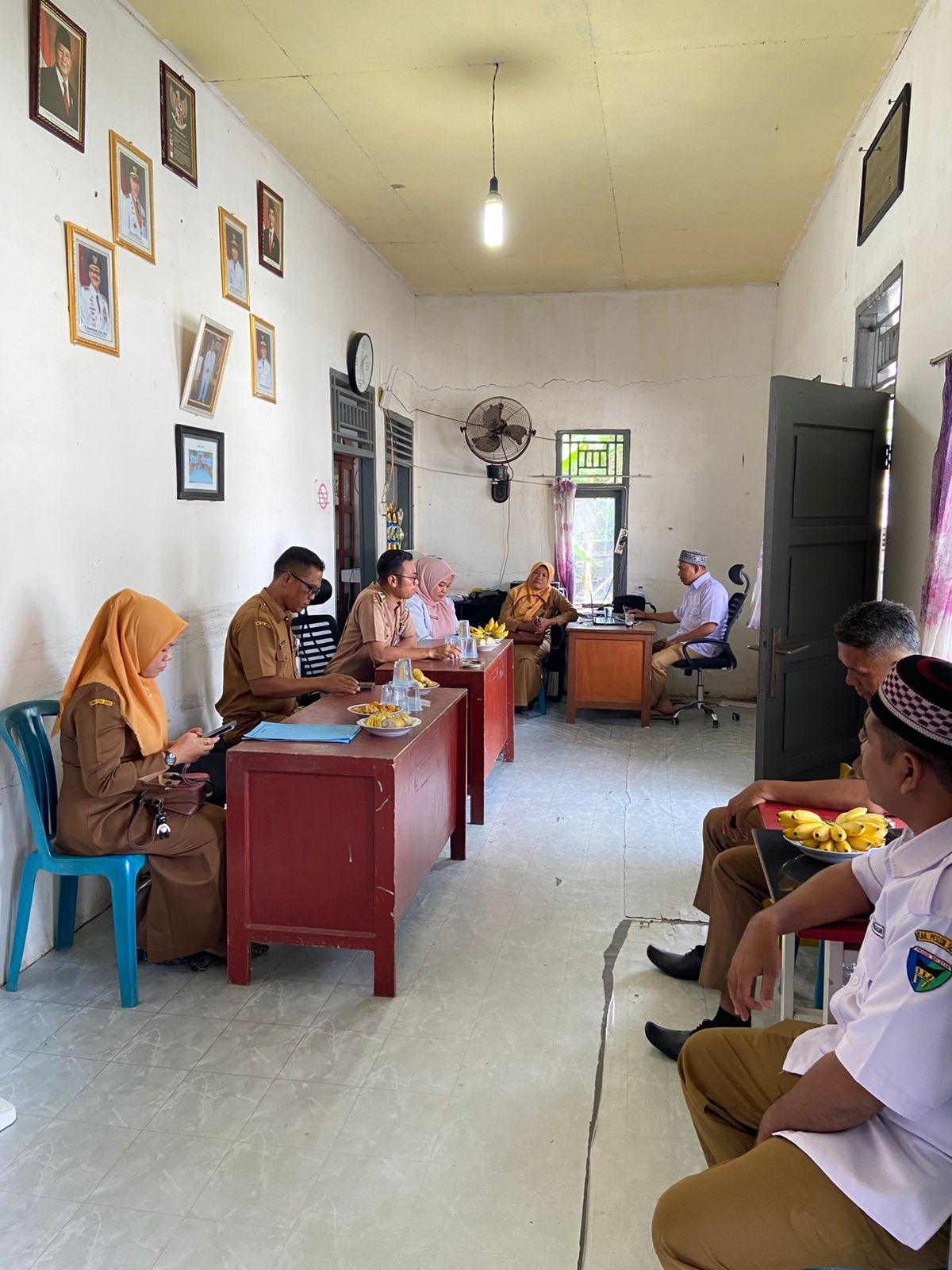 Camat Linggo Sari Baganti Monev Transaksi Non Tunai ke Nagari
